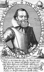 ジョン・スミス大尉（1580-1631）バージニア州初代知事、1616年